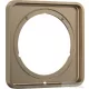Hansgrohe AXOR SHOWERSELECT ID Softsquare hosszabbító rozetta (5 mm), szálcsiszolt bronz 13640140