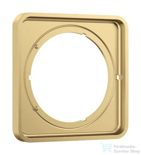 Hansgrohe AXOR SHOWERSELECT ID Softsquare hosszabbító rozetta (5 mm), szálcsiszolt arany hatású 13640250