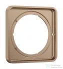 Hansgrohe AXOR SHOWERSELECT ID Softsquare hosszabbító rozetta (5 mm), szálcsiszolt vörös arany hatású 13640310