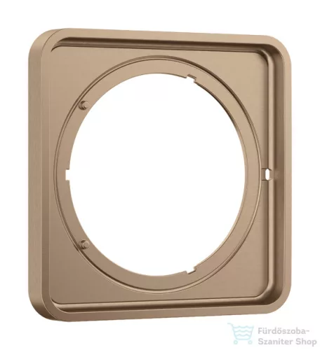 Hansgrohe AXOR SHOWERSELECT ID Softsquare hosszabbító rozetta (5 mm), szálcsiszolt vörös arany hatású 13640310