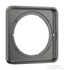 Hansgrohe AXOR SHOWERSELECT ID Softsquare hosszabbító rozetta (5 mm), polírozott fekete króm 13640330