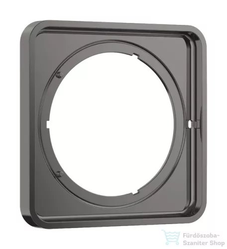 Hansgrohe AXOR SHOWERSELECT ID Softsquare hosszabbító rozetta (5 mm), polírozott fekete króm 13640330