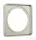 Hansgrohe AXOR SHOWERSELECT ID Softsquare hosszabbító rozetta (5 mm), rozsdamentes acél hatású 13640800