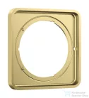 Hansgrohe AXOR SHOWERSELECT ID Softsquare hosszabbító rozetta (5 mm), szálcsiszolt sárgaréz 13640950