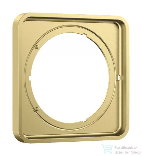 Hansgrohe AXOR SHOWERSELECT ID Softsquare hosszabbító rozetta (5 mm), szálcsiszolt sárgaréz 13640950