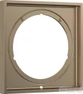 Hansgrohe AXOR SHOWERSELECT ID Square hosszabbító rozetta (5 mm), szálcsiszolt bronz 13641140