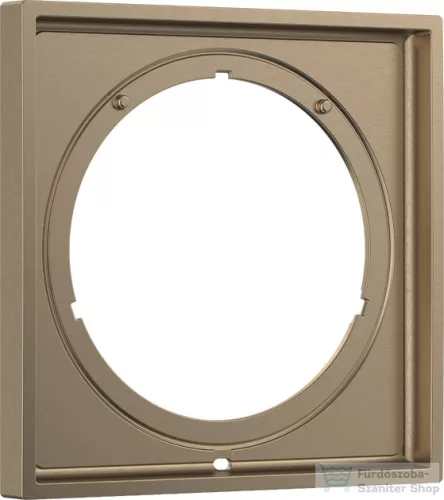 Hansgrohe AXOR SHOWERSELECT ID Square hosszabbító rozetta (5 mm), szálcsiszolt bronz 13641140