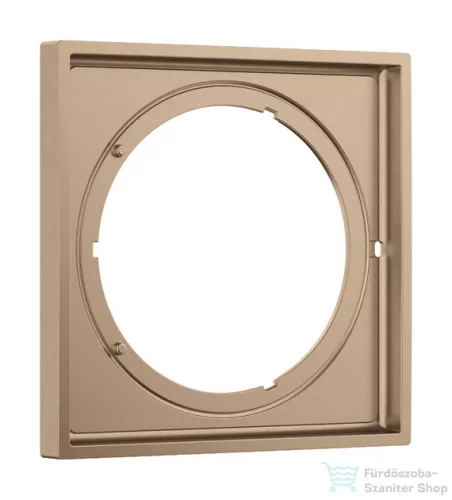 Hansgrohe AXOR SHOWERSELECT ID Square hosszabbító rozetta (5 mm), szálcsiszolt vörös arany hatású 13641310