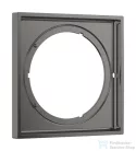 Hansgrohe AXOR SHOWERSELECT ID Square hosszabbító rozetta (5 mm), polírozott fekete króm 13641330