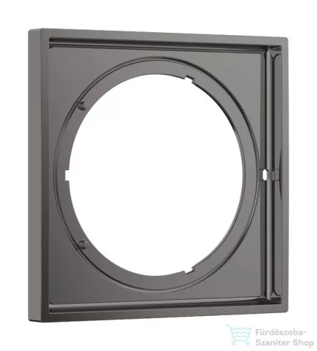 Hansgrohe AXOR SHOWERSELECT ID Square hosszabbító rozetta (5 mm), polírozott fekete króm 13641330