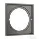 Hansgrohe AXOR SHOWERSELECT ID Square hosszabbító rozetta (5 mm), polírozott fekete króm 13641330
