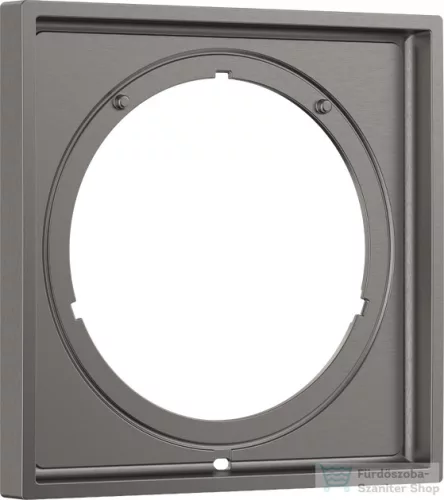 Hansgrohe AXOR SHOWERSELECT ID Square hosszabbító rozetta (5 mm), szálcsiszolt fekete króm 13641340