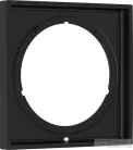 Hansgrohe AXOR SHOWERSELECT ID Square hosszabbító rozetta (5 mm), matt fekete 13641670