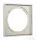 Hansgrohe AXOR SHOWERSELECT ID Square hosszabbító rozetta (5 mm), rozsdamentes acél hatású 13641800
