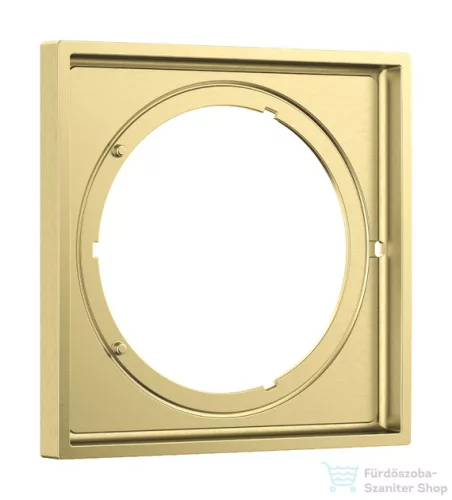 Hansgrohe AXOR SHOWERSELECT ID Square hosszabbító rozetta (5 mm), szálcsiszolt sárgaréz 13641950