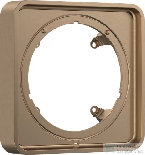 Hansgrohe AXOR SHOWERSELECT ID Softsquare hosszabbító rozetta (22 mm), szálcsiszolt bronz 13643140