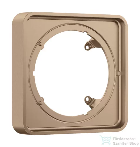 Hansgrohe AXOR SHOWERSELECT ID Softsquare hosszabbító rozetta (22 mm), szálcsiszolt vörös arany hatású 13643310