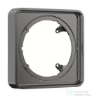 Hansgrohe AXOR SHOWERSELECT ID Softsquare hosszabbító rozetta (22 mm), polírozott fekete króm 13643330
