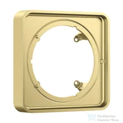   Hansgrohe AXOR SHOWERSELECT ID Softsquare hosszabbító rozetta (22 mm), szálcsiszolt sárgaréz 13643950