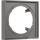 Hansgrohe AXOR SHOWERSELECT ID Square hosszabbító rozetta (22 mm), szálcsiszolt fekete króm 13645340