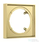 Hansgrohe AXOR SHOWERSELECT ID Square hosszabbító rozetta (22 mm), szálcsiszolt sárgaréz 13645950
