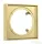 Hansgrohe AXOR SHOWERSELECT ID Square hosszabbító rozetta (22 mm), szálcsiszolt sárgaréz 13645950