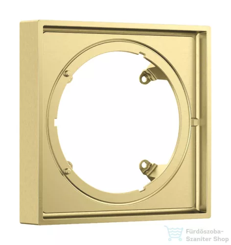 Hansgrohe AXOR SHOWERSELECT ID Square hosszabbító rozetta (22 mm), szálcsiszolt sárgaréz 13645950