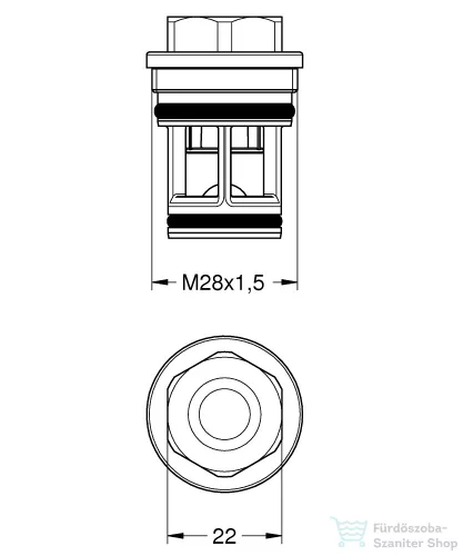 Grohe Rapido SmartBox visszafolyásgátló szelep, 25 mm,14055000