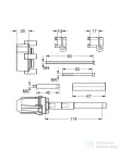 Grohe Rapido SmartBox univerzális hosszabbító készlet,50 mm,14057000