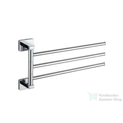   AQUALINE APOLLO mozgatható tripla törölközőtartó, 334mm, króm (1416-16)