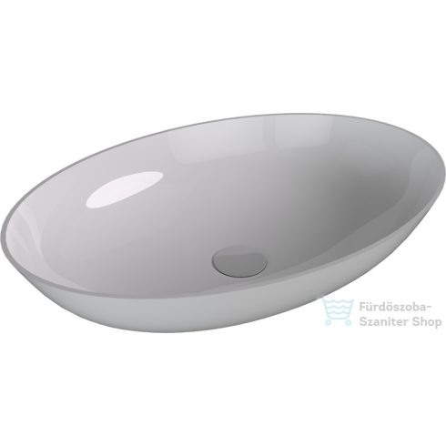 Sapho BANERA OVAL öntöttmárvány mosdó, 60x40cm (14397)