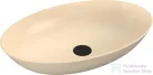 Sapho BANERA OVAL 60x40 cm-es öntöttmárvány mosdó, matt bézs 14397_81
