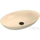 Sapho BANERA OVAL 60x40 cm-es öntöttmárvány mosdó, matt bézs 14397_81