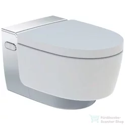   Geberit AquaClean Mera Classic perem nélküli wc+okos wc tető fényes króm takarólappal,fehér 146.202.21.1 (146.203.21.1)
