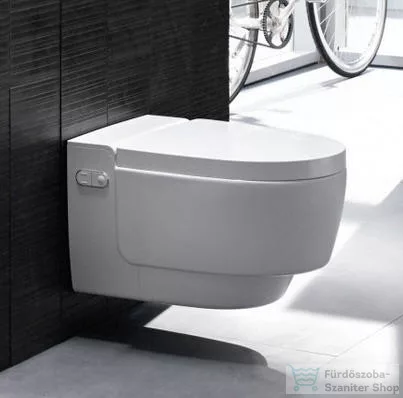 Geberit AquaClean Mera Comfort perem nélküli wc+okos wc tető fehér takarólappal,fehér 146.212.11.1(146.213.11.1)