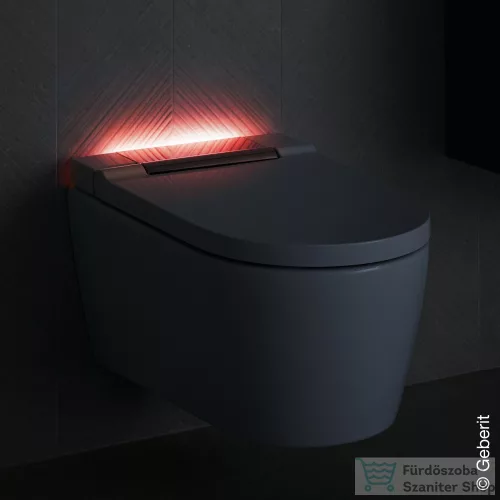 Geberit AquaClean Sela perem nélküli wc+okos wc tető fényes króm takarólappal,fehér 146.222.21.1 (146.223.21.1)