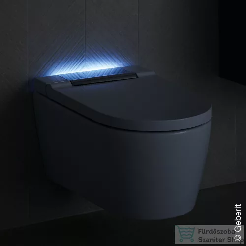 Geberit AquaClean Sela perem nélküli wc+okos wc tető fényes króm takarólappal,fehér 146.222.21.1 (146.223.21.1)