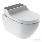 Geberit AquaClean Tuma Comfort perem nélküli wc+okos wc tető fekete üveg takarólappal,fehér 146.292.SJ.1 (146.293.SJ.1)