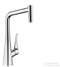 Hansgrohe HG Metris konyhai csaptelep kihúzható fejjel, króm 14820000