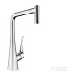 Hansgrohe HG Metris konyhai csaptelep kihúzható fejjel, króm 14820000