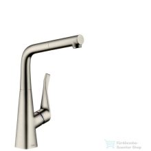   Hansgrohe HG Metris konyhai csaptelep kihúzható kifolyóval, rozsdamentes acél hatású  14821800
