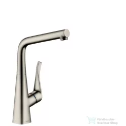   Hansgrohe HG Metris konyhai csaptelep elforgatható kifolyóval, rozsdamentes acél hatású  14822800