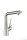 Hansgrohe HG Metris Select egykaros konyhai csaptelep, rozsdamentes acél hatású 14883800