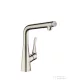 Hansgrohe HG Metris Select egykaros konyhai csaptelep, rozsdamentes acél hatású 14883800