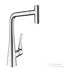   Hansgrohe HG Metris Select egykaros konyhai csaptelep kihúzható kifolyóval 14884000