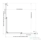 Ravak SUPERNOVA SRV2+SRV2 75x75 cm-es tolóajtós,sarokbelépős zuhanykabin,szatén/transparent 14V30UO2Z1SET7575