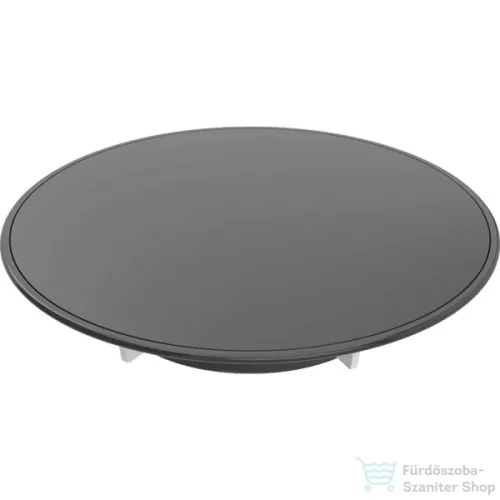 Geberit SPLIT zuhanytálca szifon fedél d90 mm szifonhoz 30-50 mm vízzár magasságig,matt/fényes fekete 150.266.16.1