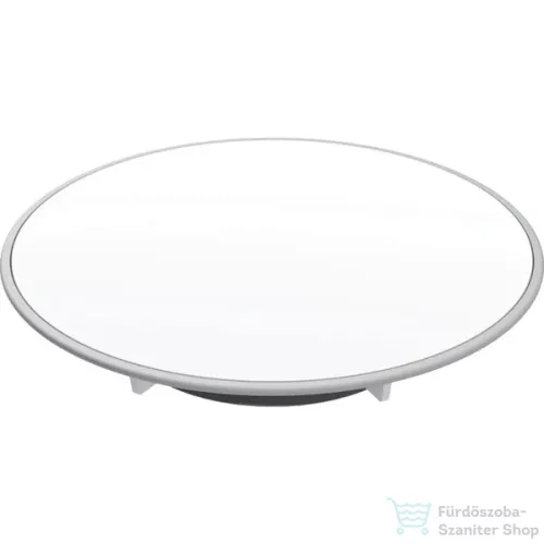 Geberit SPLIT zuhanytálca szifon fedél d90 mm szifonhoz 30-50 mm vízzár magasságig,matt fehér/matt króm 150.266.KJ.1