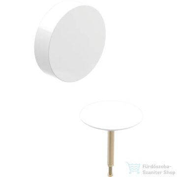   Geberit beépítőkészlet excenteres le-és túlfolyóhoz,d52,Alpin fehér 150.281.11.1