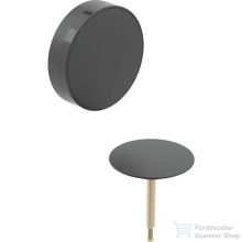   Geberit SPLIT beépítőkészlet excenteres le-és túlfolyóhoz,d52,matt fekete 150.300.14.1